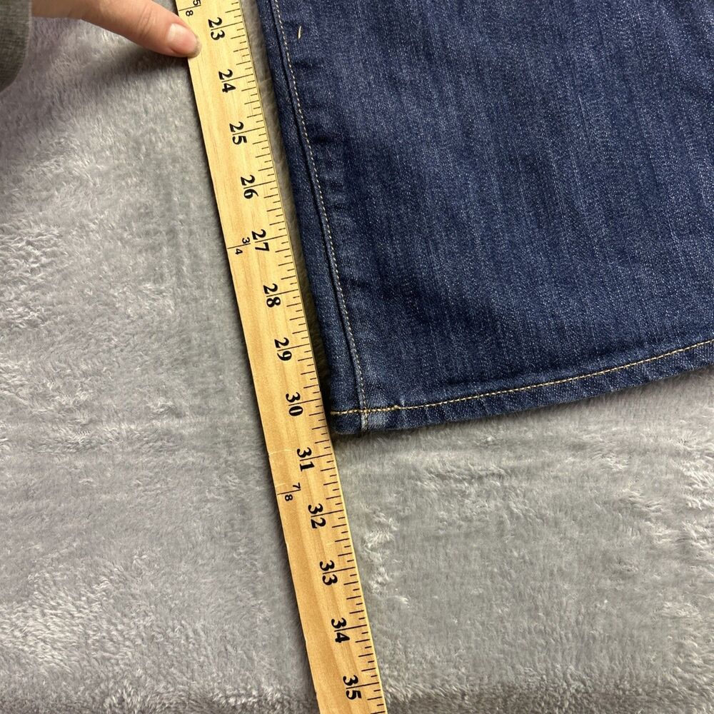 Gap 1969 Womens Jeans Sz. 27 4R Sexy Bootcut Dark Blue - Picture 12 of 16